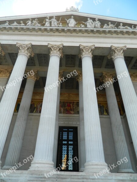 Antiquity Columns Sptĺporadie Front Entry