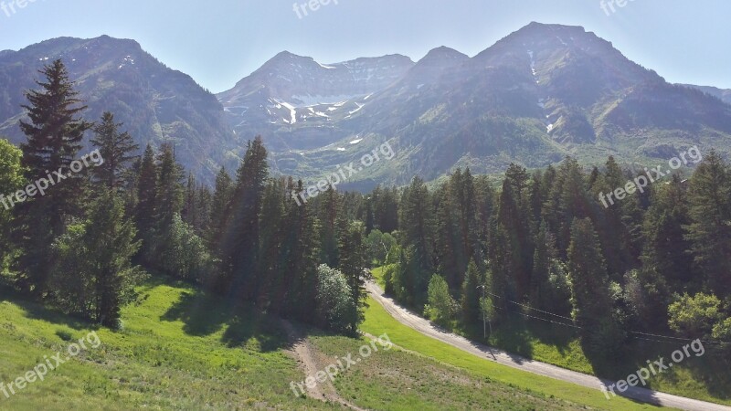 Mountains Meadow Utah Free Photos