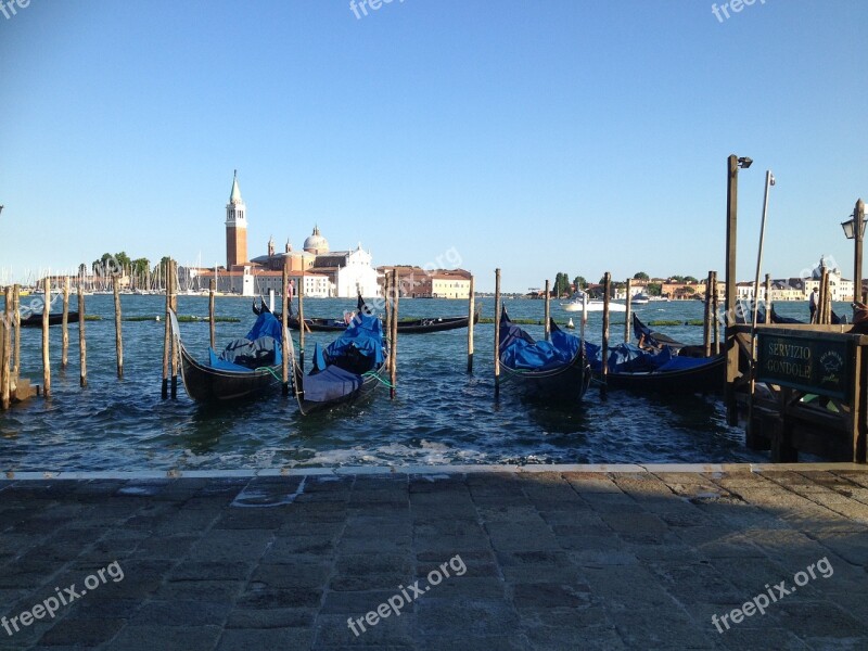 Venice Gondola Europe Water Tourism