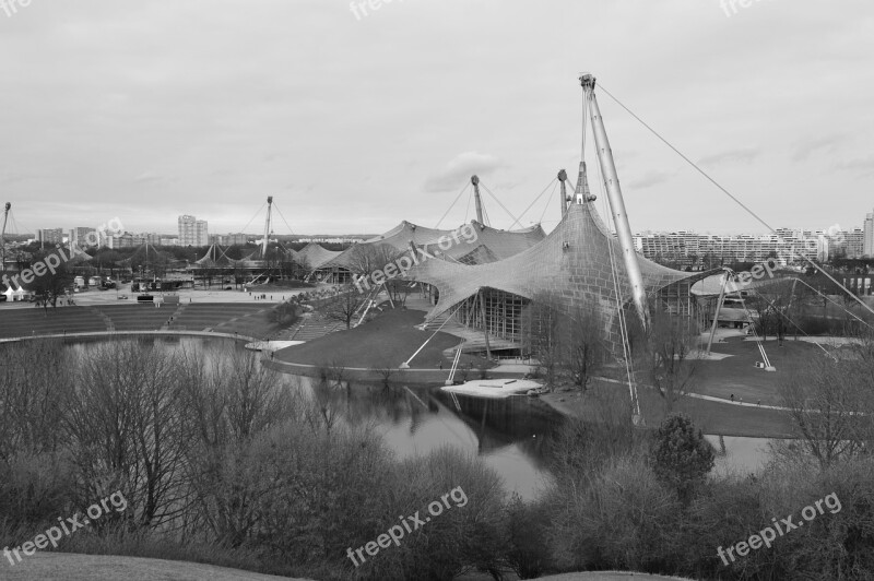 Munich Olympic Park Water Olympiad Free Photos