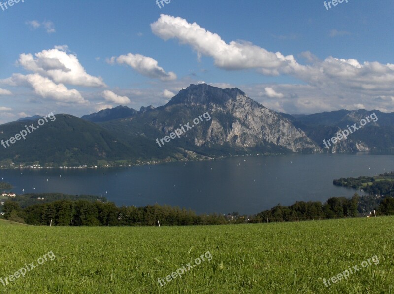 Mountains Hiking Idyll High Mountains Mountain Hiking