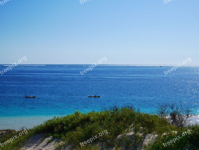 Beach Ocean Blue Sea Water