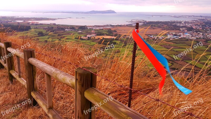 Jeju Ole Jeju Olle Gil Flag