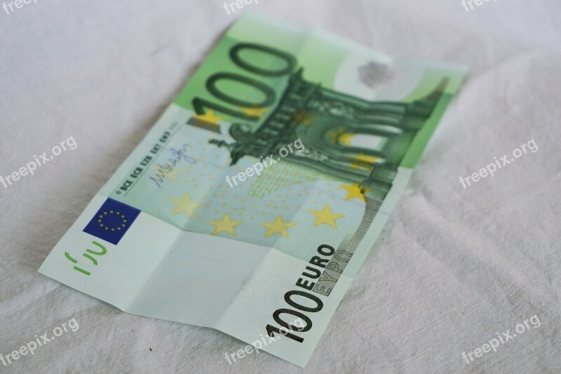 Euro 100 100 Euro Paper Money Money