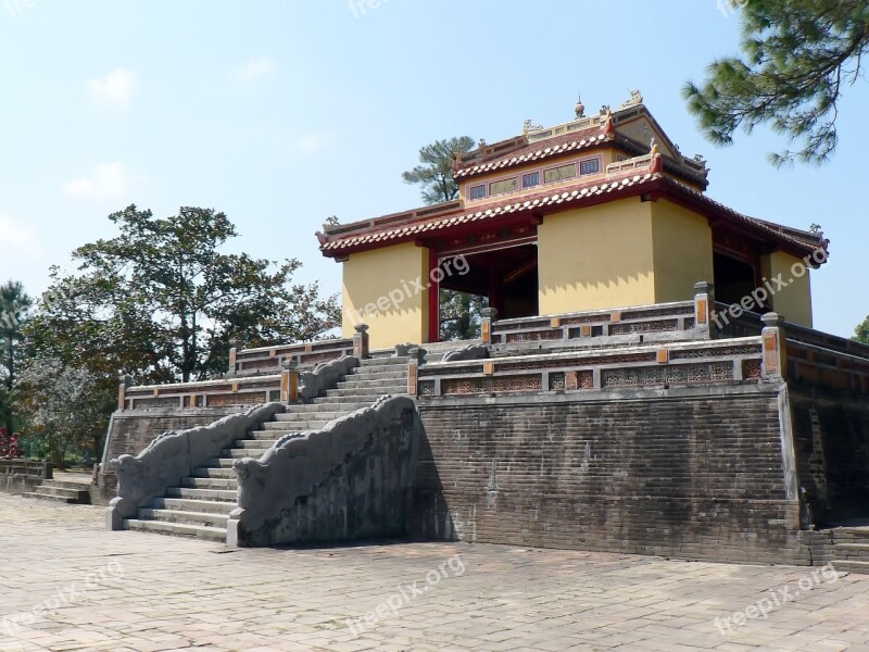 Viet Nam Booed Citadel Imperial Palace Pavilion