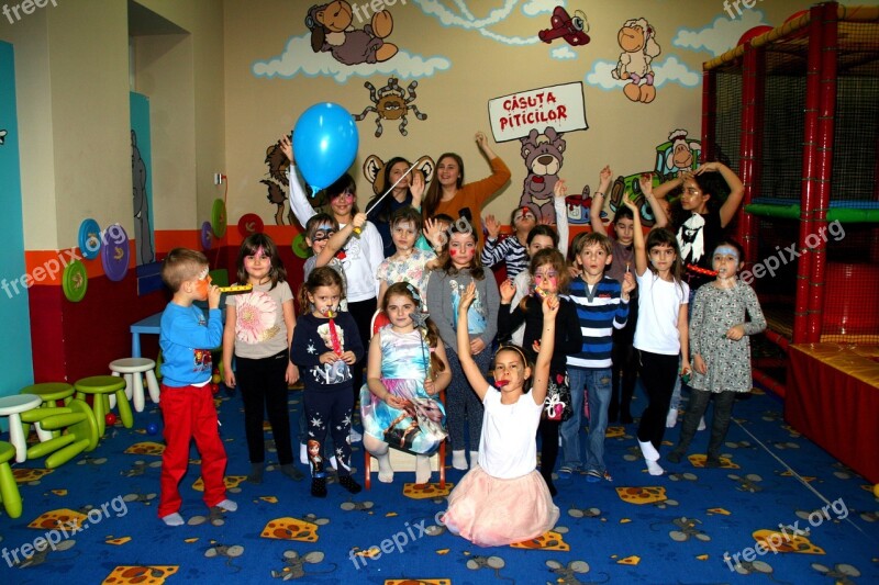 Kids Party Joy Playground Free Photos