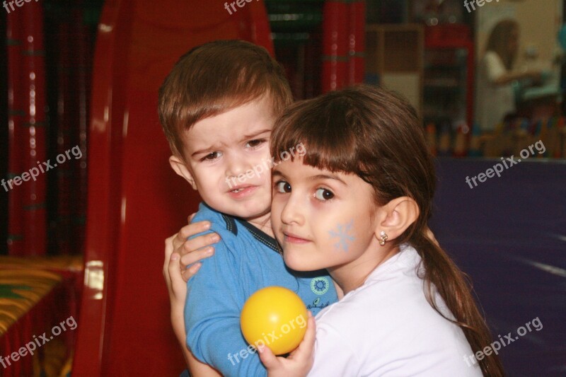 Brother Sister Playground Love Innocence