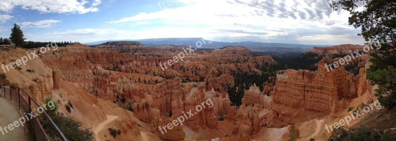 Bryce Canyon Utah Sandstone Dramatic