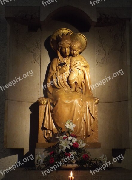 Münsterschwarzach Abbey Madonna Prayer Jungfau Maria Faith