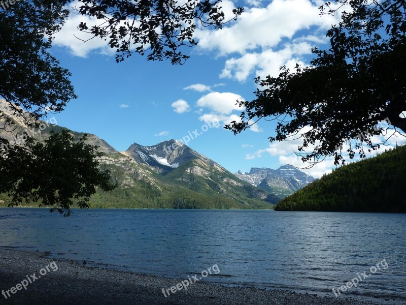 Waterton Lake Alberta Canada Free Photos