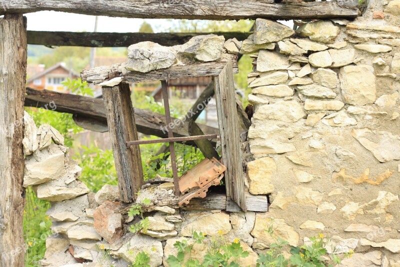 Ruin Window Old Building Architecture