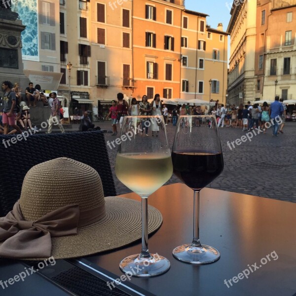 Rome Café Terrace Glass Street View