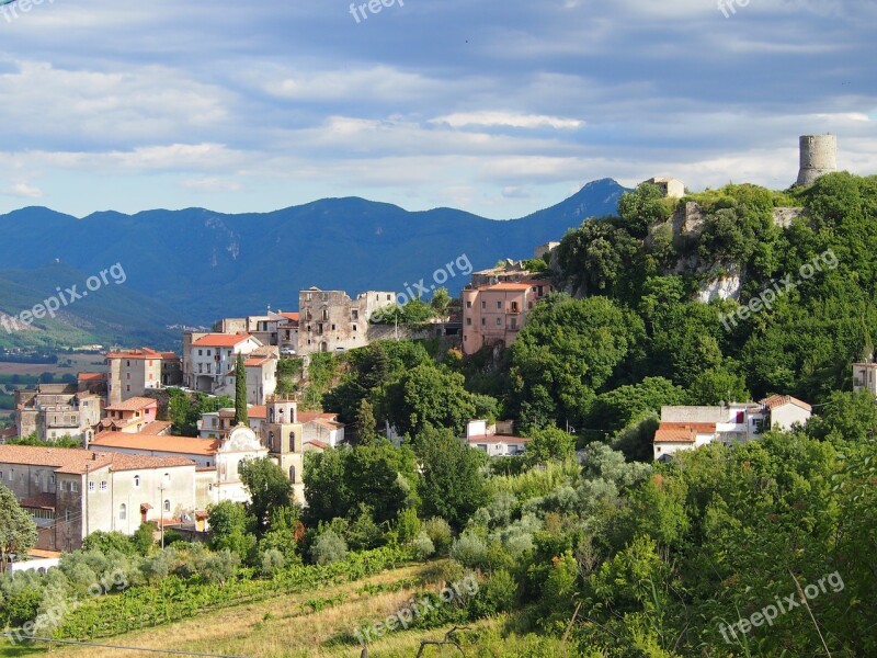 Country Pietravairano Green Plants Borgo