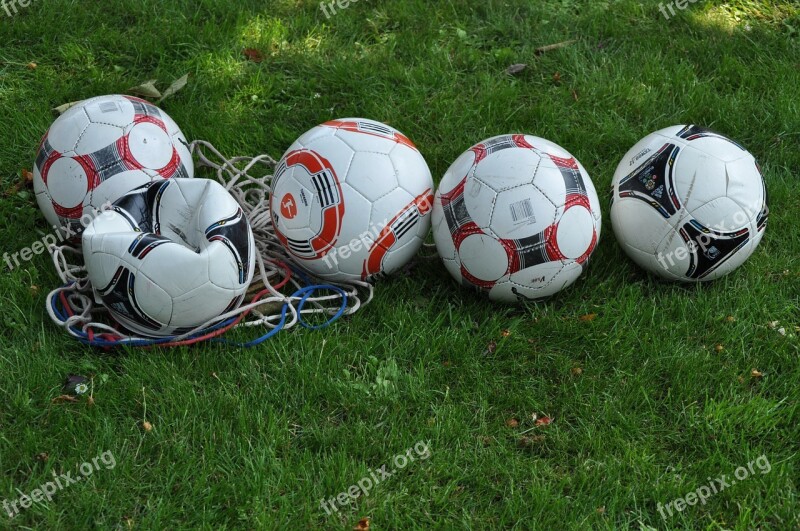 Balls Footballs Football Sport Ball Sports