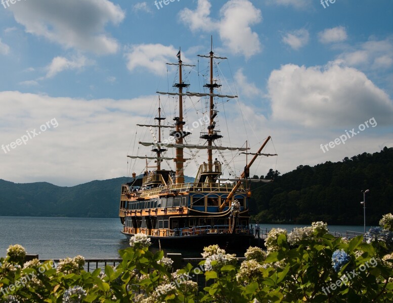 Pirate Boat Hakone Mountain Tourism