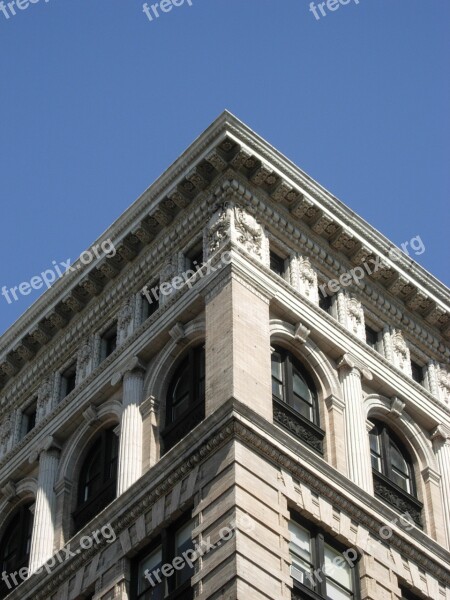 New York Building Architecture Manhattan Business