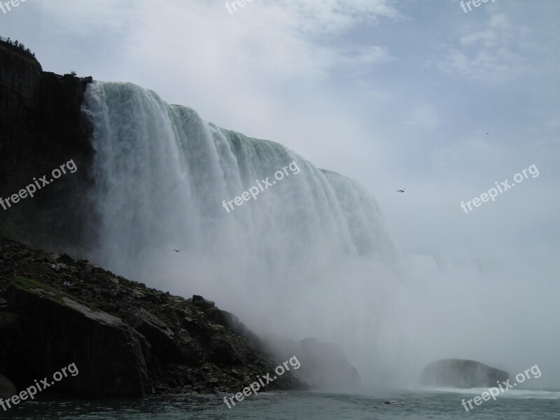 Niagra Falls Canada Water Nature Falls