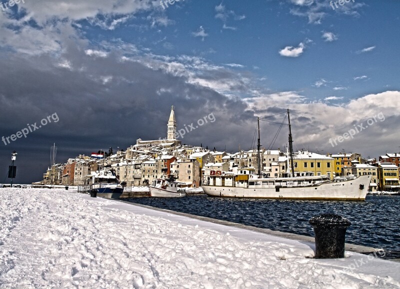 Sea Snow Winter Nature Coast