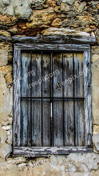 Rusty Old Aged Weathered Window