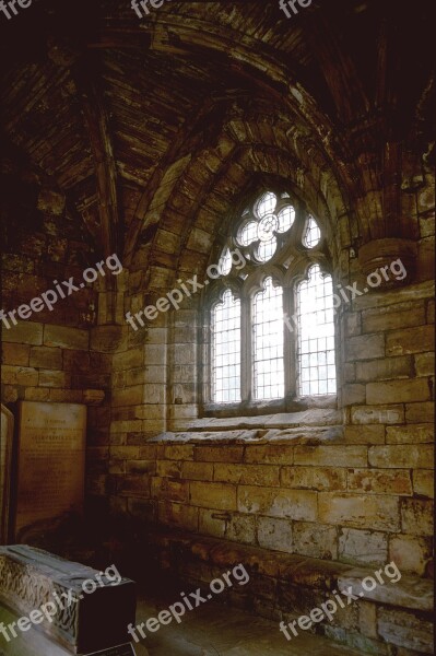 Window Scotland Abbey Construction Historian