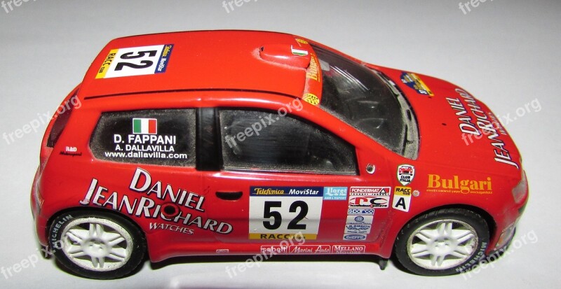 Car Model Car Fiat Punto Wrc Rally