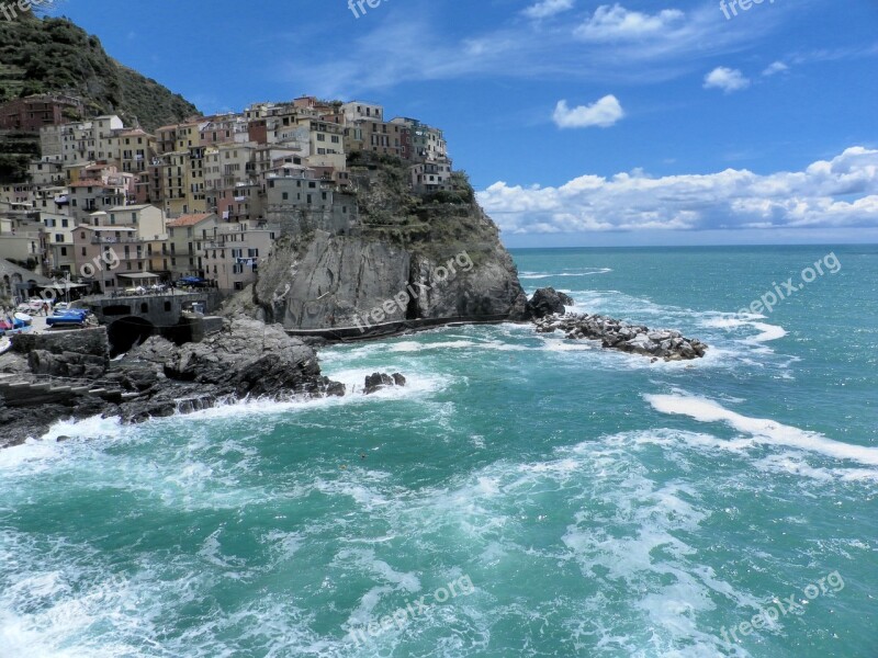 Manarola Cinque Terre Italy Free Photos