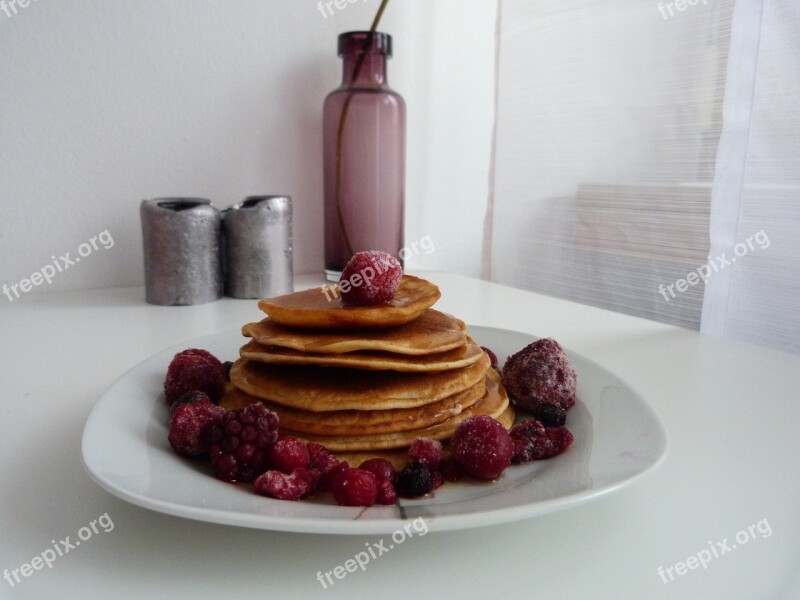 Pancake Pancakes Protein Lowcarb Berry