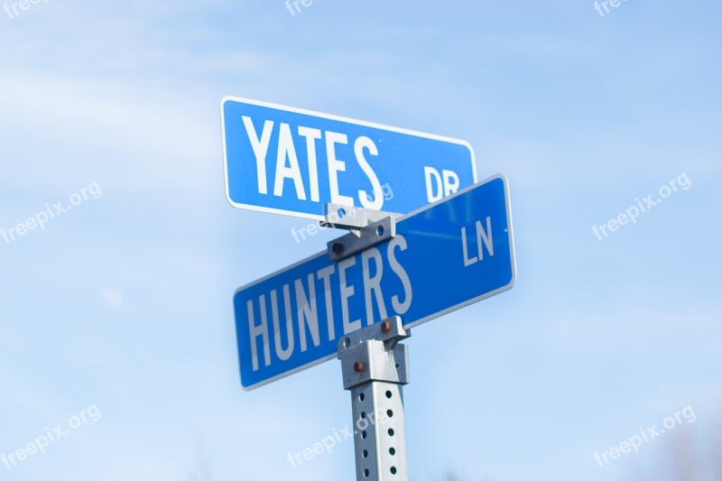 Street Sign Land Marker Street Sign Landmark