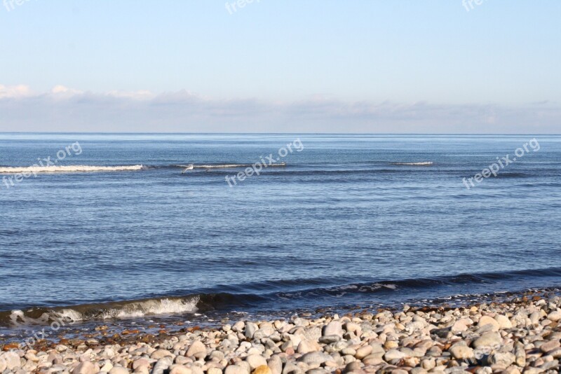 Sea Beach Sky Blue Travel