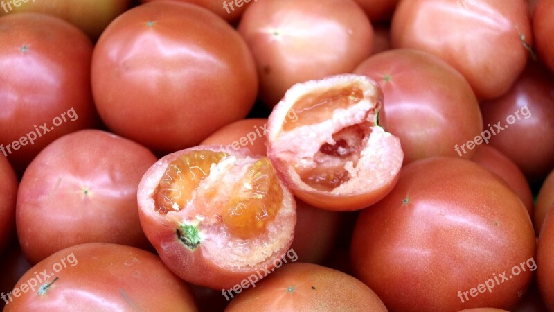 Tomato Section Vegetable Fresh Vegetables Fruit