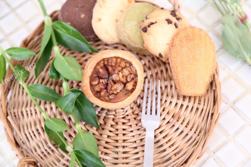 Walnut Cookies Leaf Walnut Tart Coogee