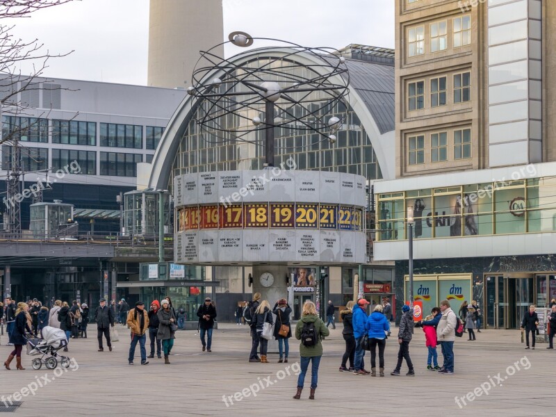 Berlin World Clock Clock World Time Germany