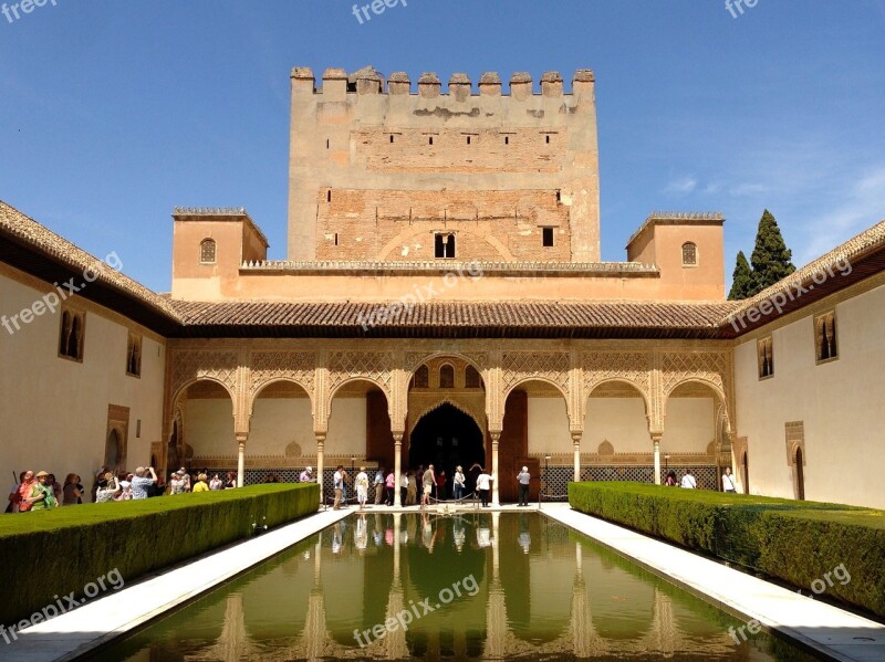 Alhambra Spain Andalusia Granada Free Photos