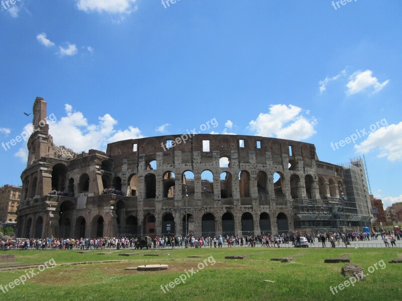 Touristic Rome Historic Free Photos