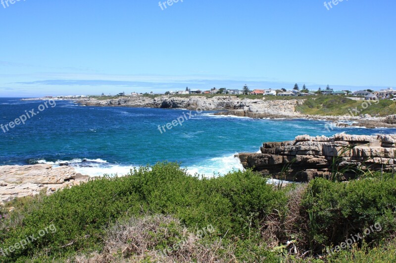 South Africa Coast Of Hermanus Nature Hermanus Ocean