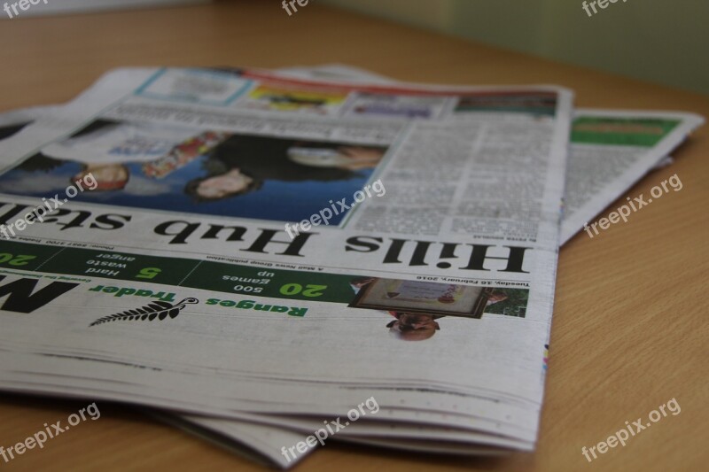 Newspaper News Print Press Paper