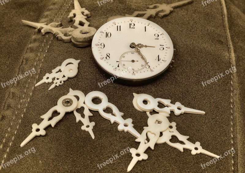 Clock Pocket Watch Nostalgia Dial Pointer