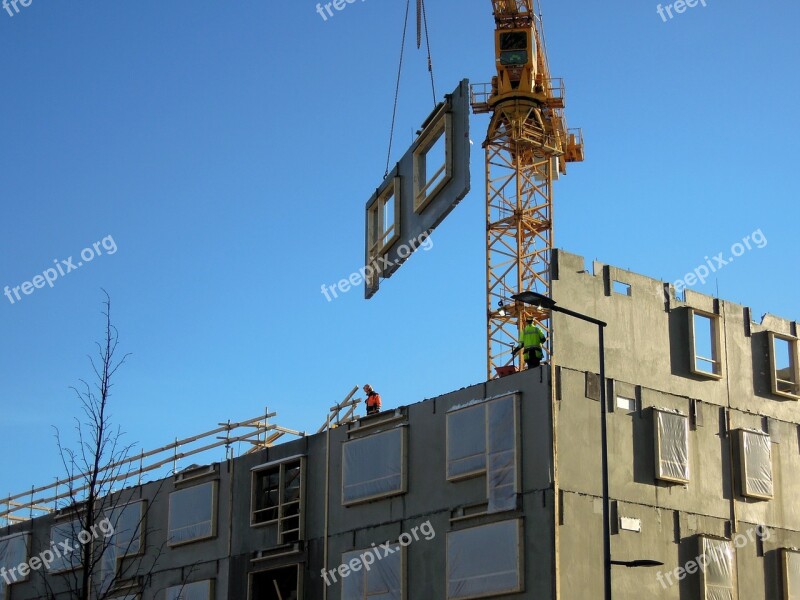 Construction Site Building Vantaa Finnish To Build A