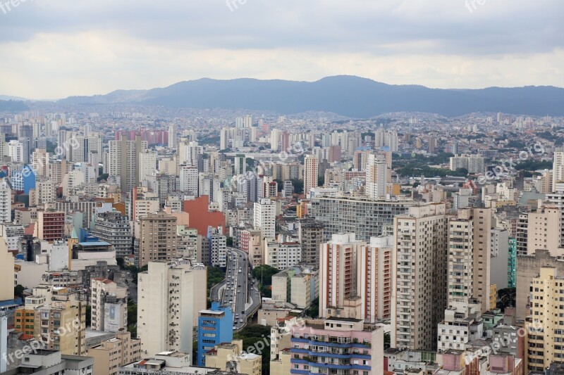 Buildings Modern Architecture São Paulo Old Percent Building