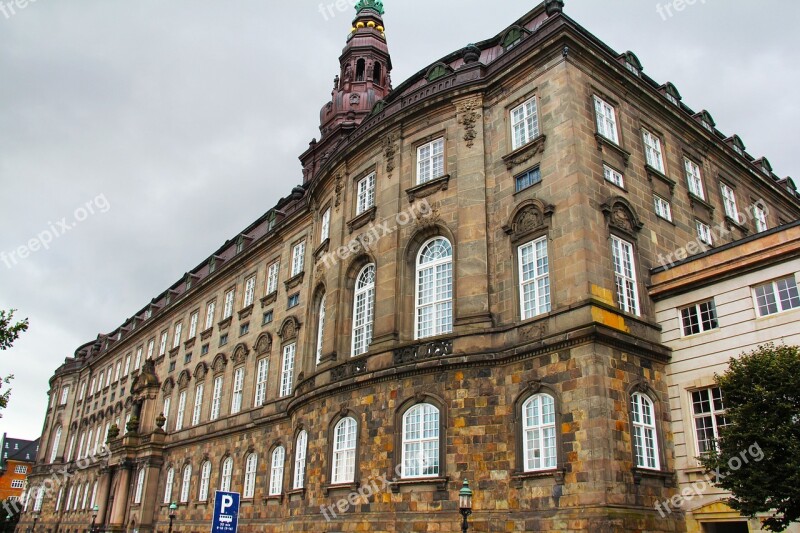 Christiansborg Palace Palace Castle Danish Parliament