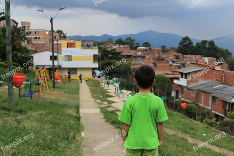 Park Child Path Playground Nostalgia