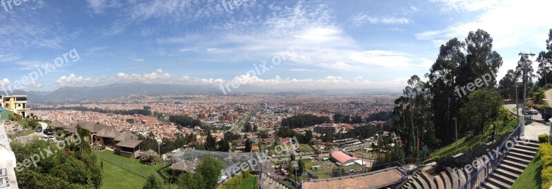 Cuenca City Vista Day Cityscape