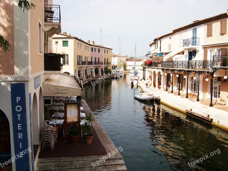 Port-grimaud France Channel Channels Water Courses