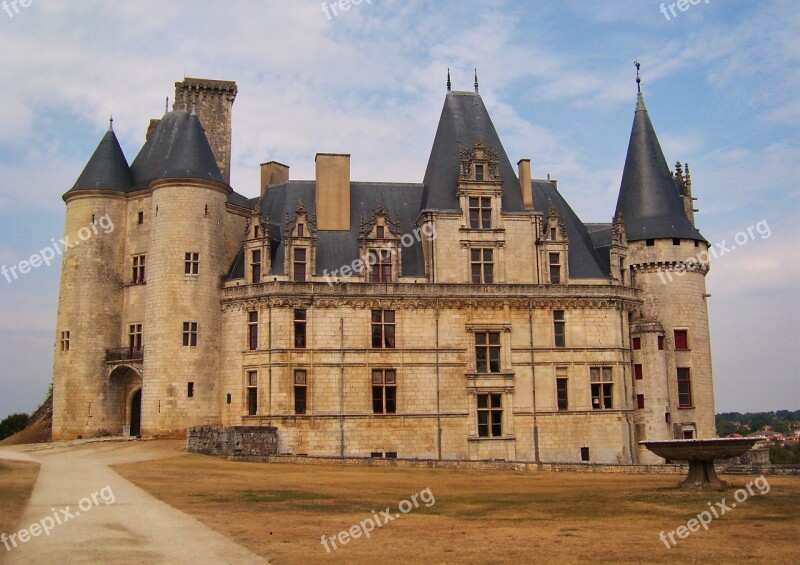 Castle France Rochefoucauld Charente Heritage