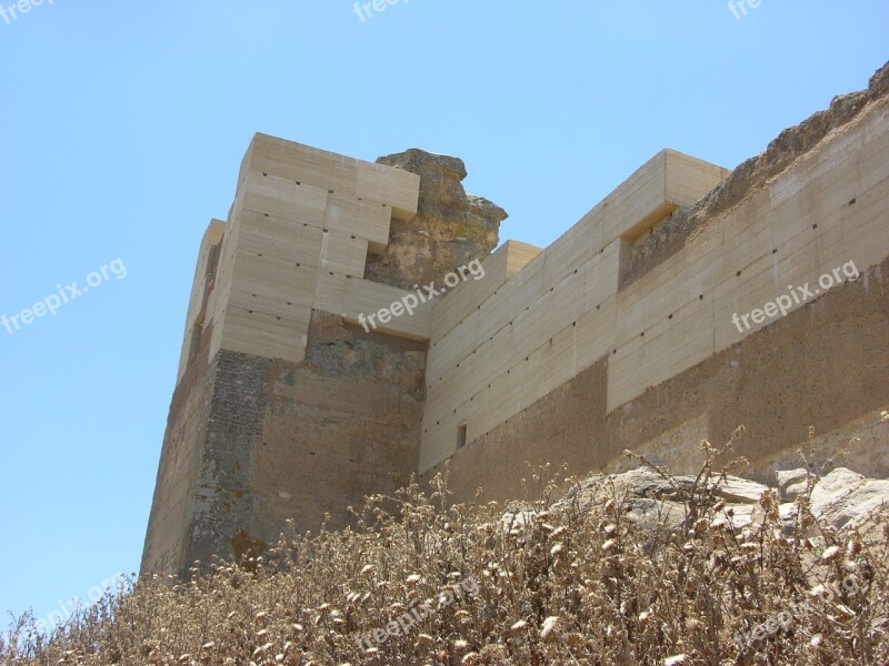 Wall Alcazaba Of The Queen Badajoz Free Photos