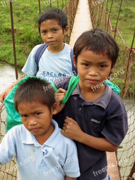 Kid Children Boys Phillipines Free Photos