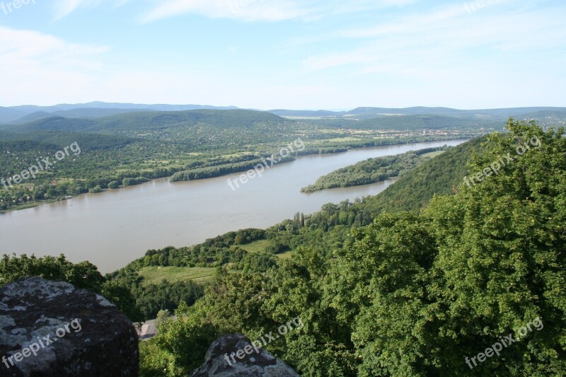 Danube River Visegrad Free Photos