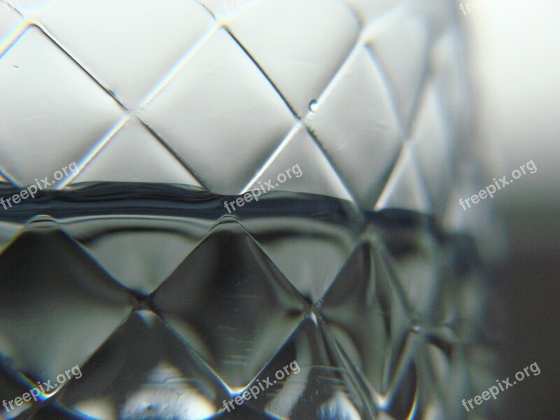 Glass Silver Texture Background Square