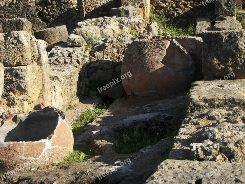 Tipasa Algeria Ancient Archaeological Roman