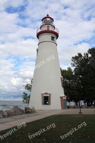 Marblehead Erie Lake Lighthouse Beacon